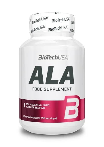 BioTech ALA alpha lipoic acid 50 Kapseln