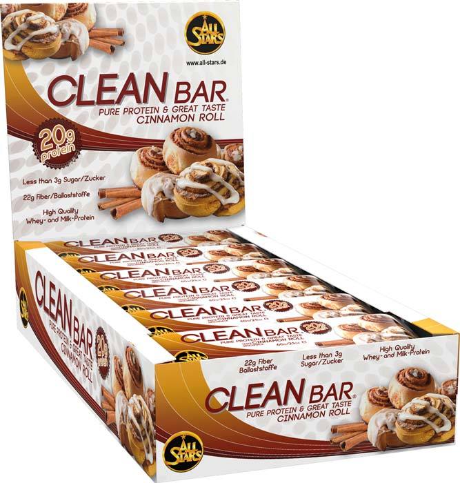 ALL STARS Clean Bar Proteinriegel Box (18x60g)