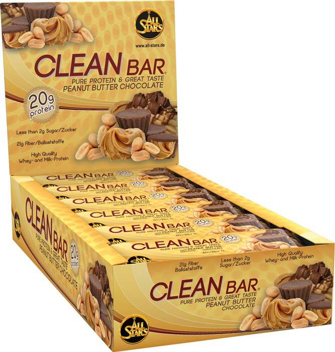 ALL STARS Clean Bar Proteinriegel Box (18x60g)