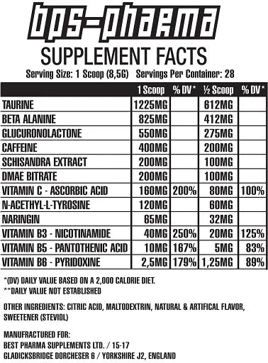 BPS Pharma NOT4PUSSY Ultimate Pump Booster 250g