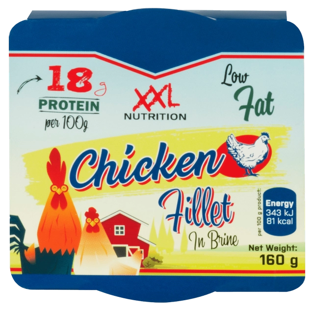 XXL Nutrition Chicken Fillet Hähnchenbrustfilet 160g