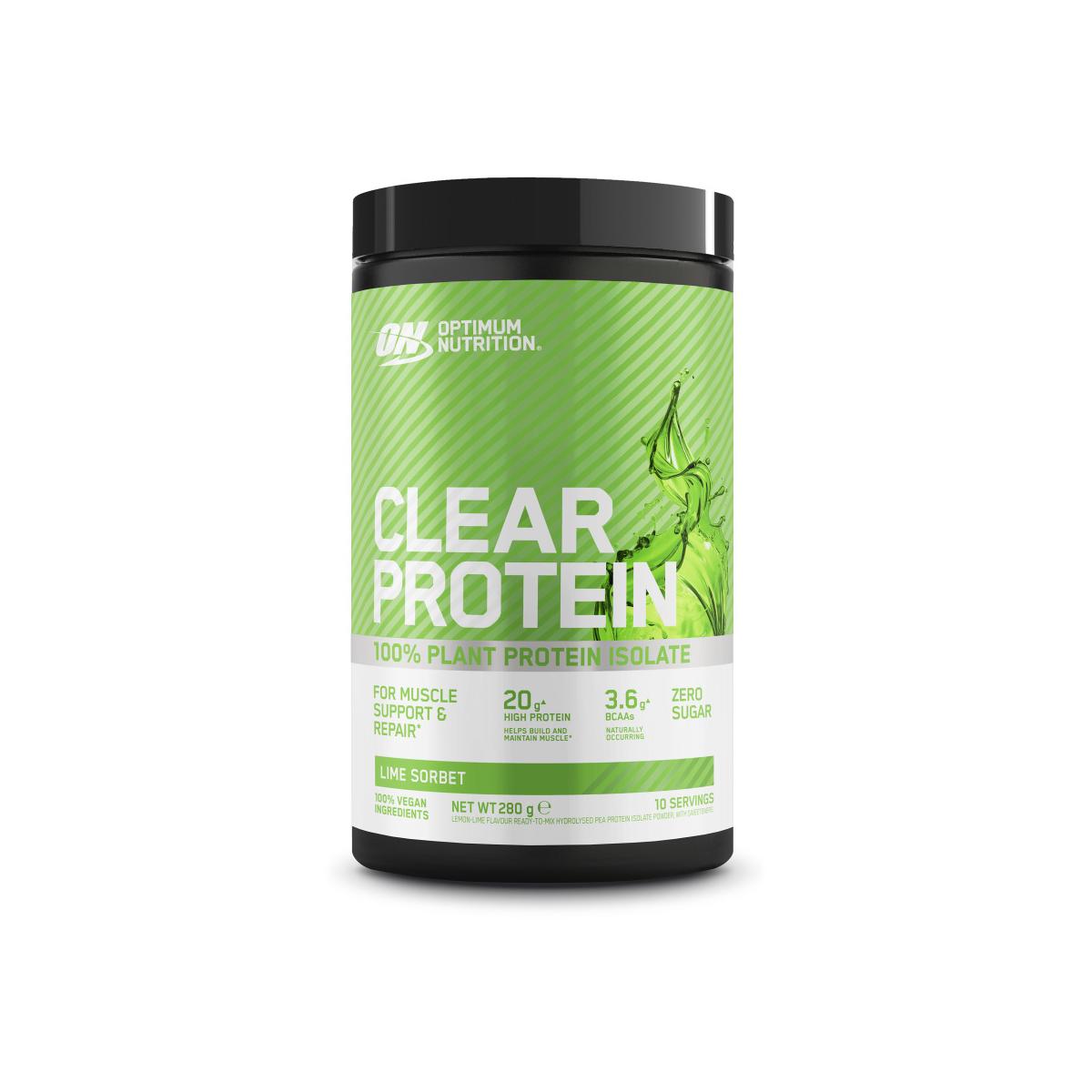 Optimum Nutrition Clear Protein Isolate 100% Plant Protein 280g