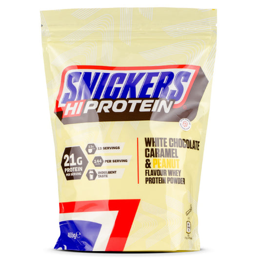 Snickers White Chocolate Hi Protein Pulver