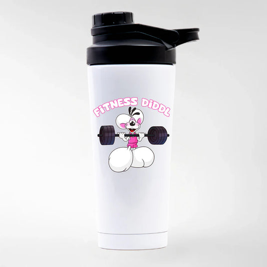 FITNESS DIDDL Edelstahl Shaker