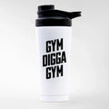 GYM DIGGA GYM Edelstahl Shaker