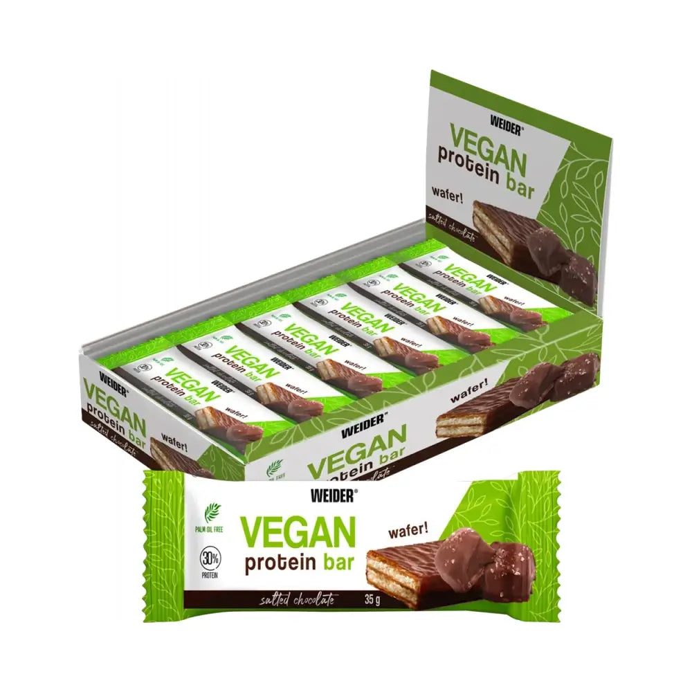 Weider Vegan Protein Wafer Bar 12x35g