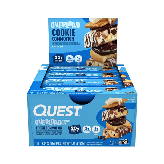Quest Nutrition Overload Riegel 12x58g