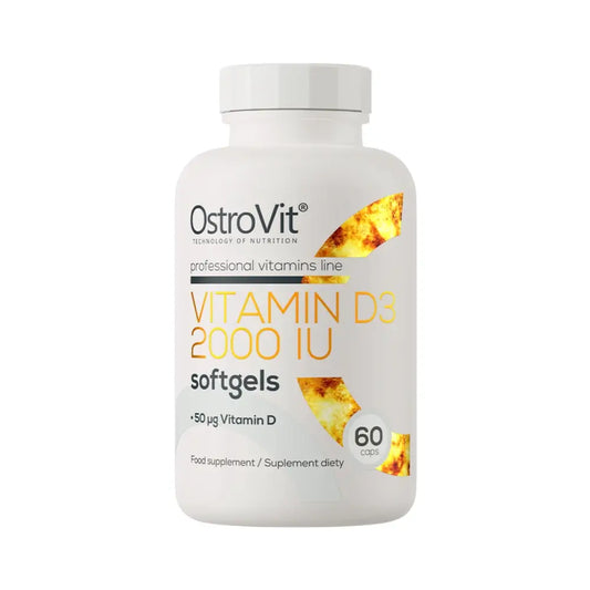 OstroVit Vitamin D3 2000 IU - 60 Softgels