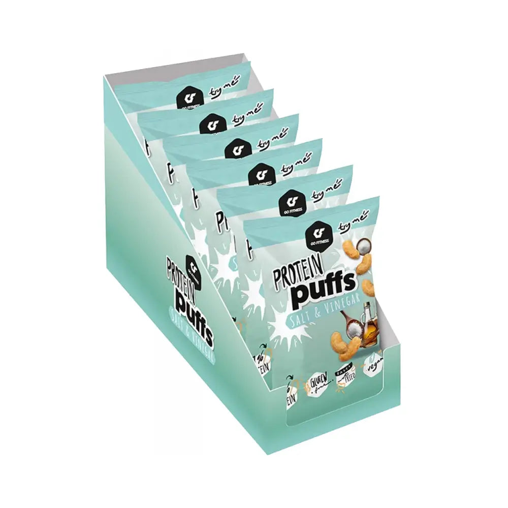 Go Fitness Protein Puffs 12x50g