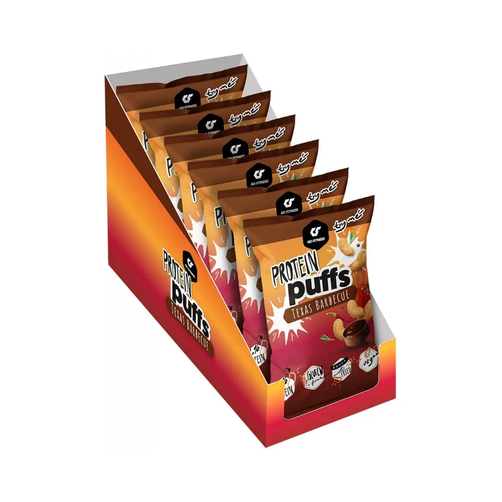 Go Fitness Protein Puffs 12x50g