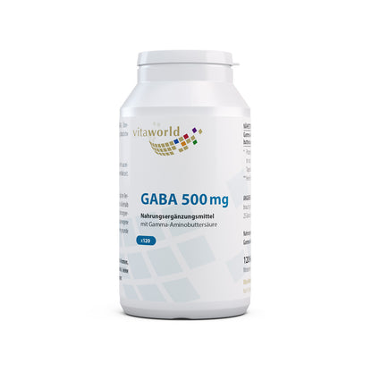 Vitaworld GABA 500mg 73,2g Dose