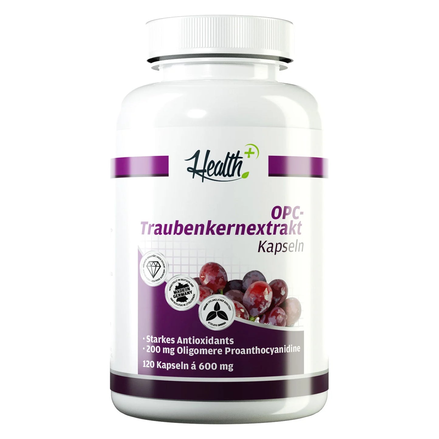 Zec+ Health+ OPC Traubenkernextrakt 120 Kapseln