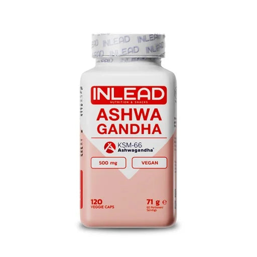 Inlead Nutrition Ashwagandha KSM-66 120 Kapseln