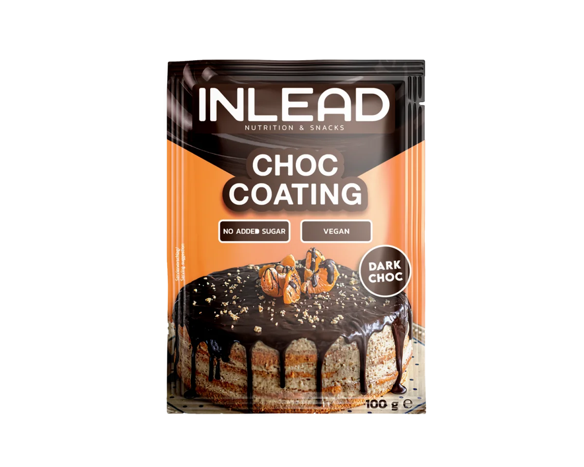 Inlead Nutrition Choc Coating 100g Dark Chocolate