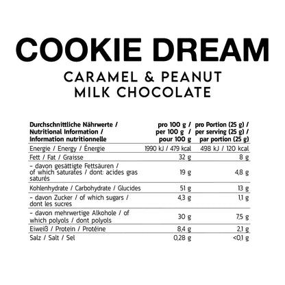 INLEAD Nutrition Cookie Dream Caramel & Peanut 125 g