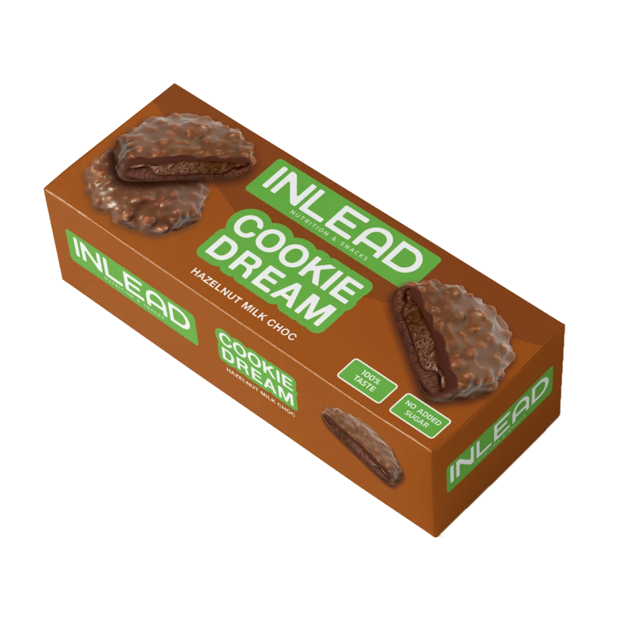 INLEAD Nutrition Cookie Dream Hazelnut 128 g