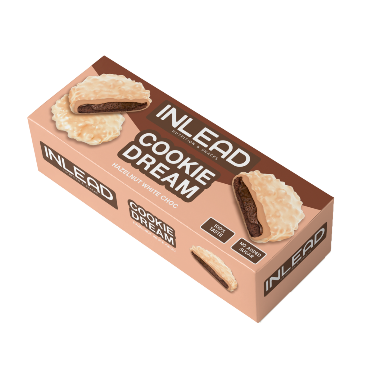 INLEAD Nutrition Cookie Dream Hazelnut 128 g