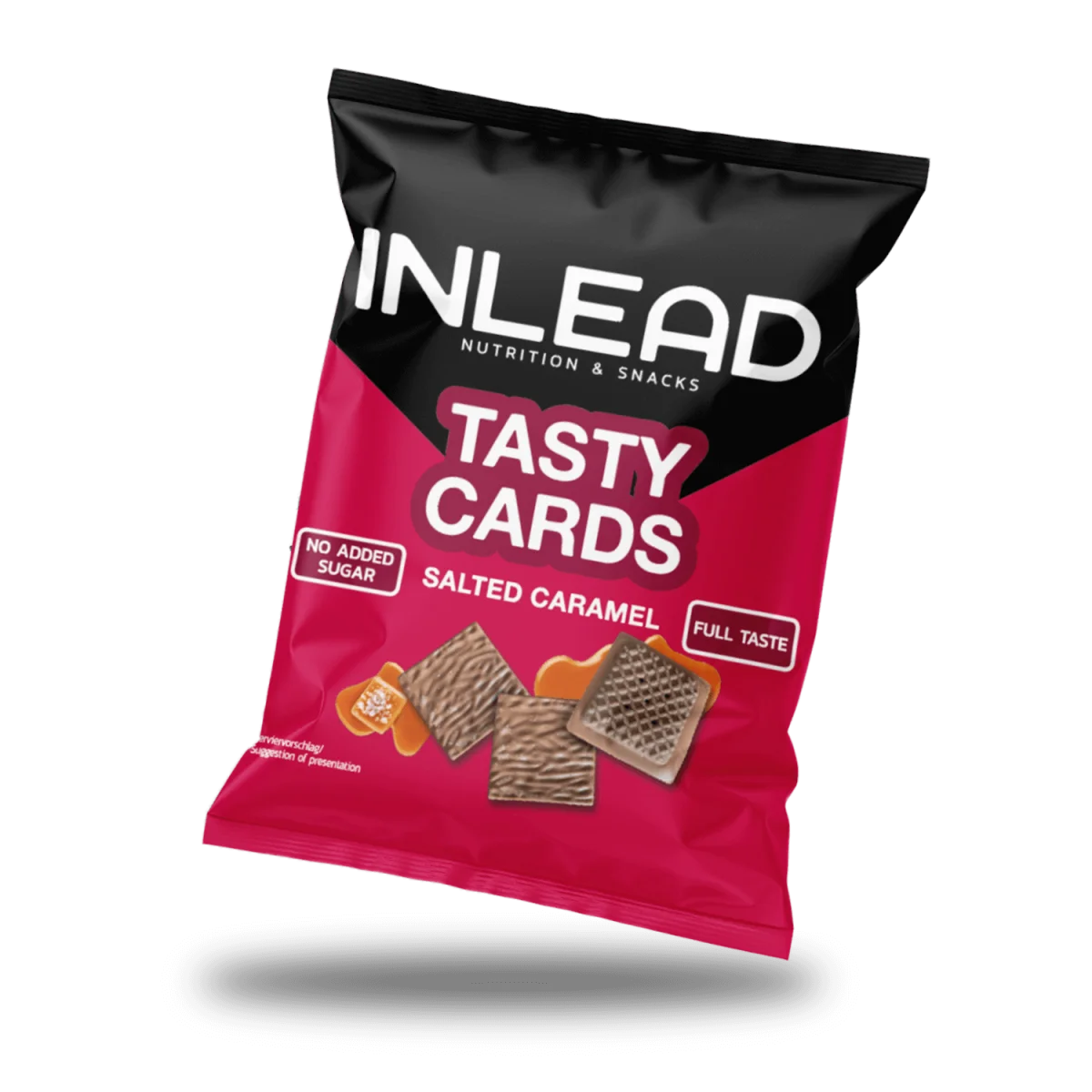 INLEAD Nutrition Tasty Cards 52g Salted Caramel