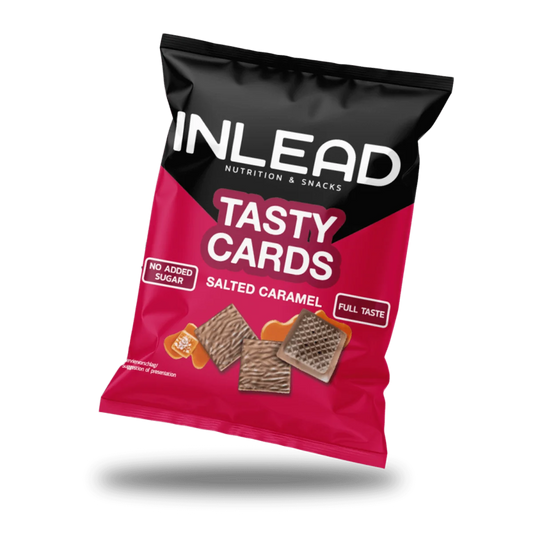 INLEAD Nutrition Tasty Cards 52g Salted Caramel