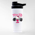 FITNESS KITTY Edelstahl Shaker