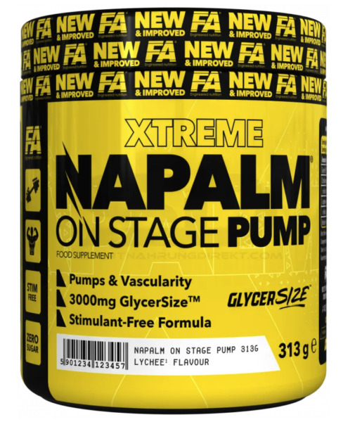 FA Nutrition Xtreme Napalm On Stage Pump 313g Dose