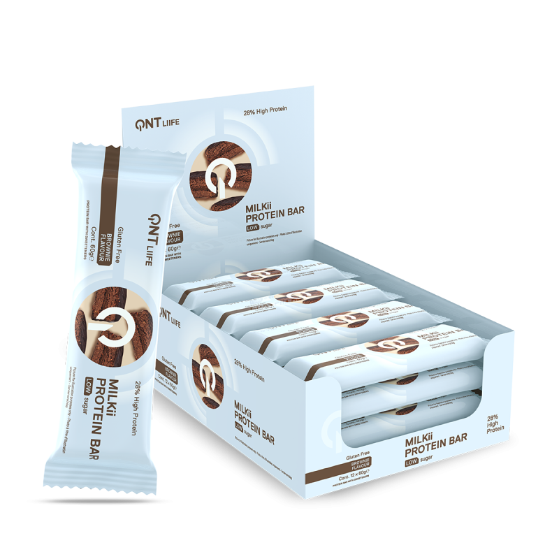 MILKii Protein Bar Proteinriegel Box (12x60g)