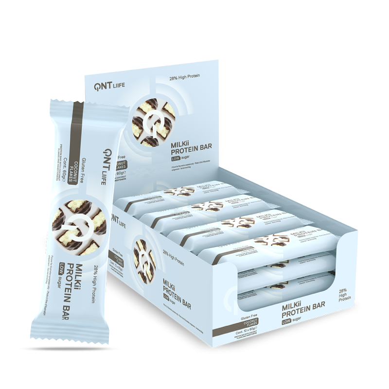 MILKii Protein Bar Proteinriegel Box (12x60g)