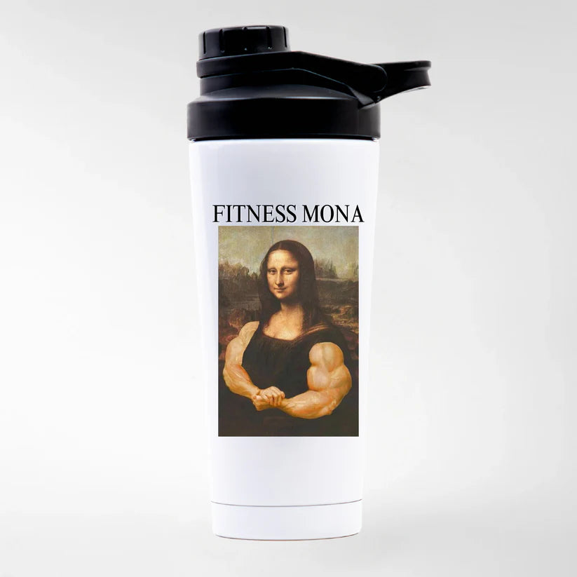 FITNESS MONA Edelstahl Shaker