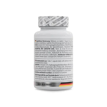 MST Nutrition - Coenzyme Q10 - 200 mg 60 Kapseln