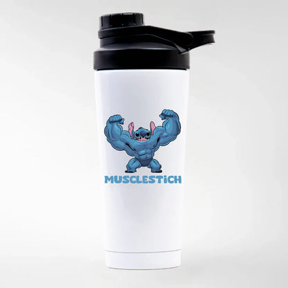 MUSCLESTICH Edelstahl Shaker