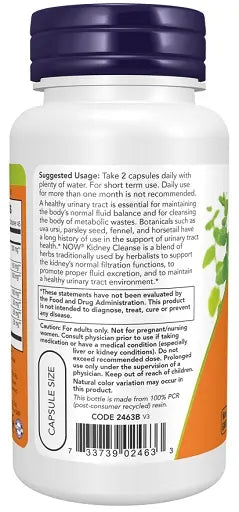 Now Foods Kidney Cleanse 90 Vegane Kapseln