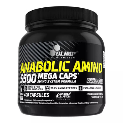 Olimp Anabolic Amino 5500 Mega Caps 400 Kapseln