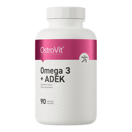 OstroVit Omega 3 + ADEK 90 Kapseln