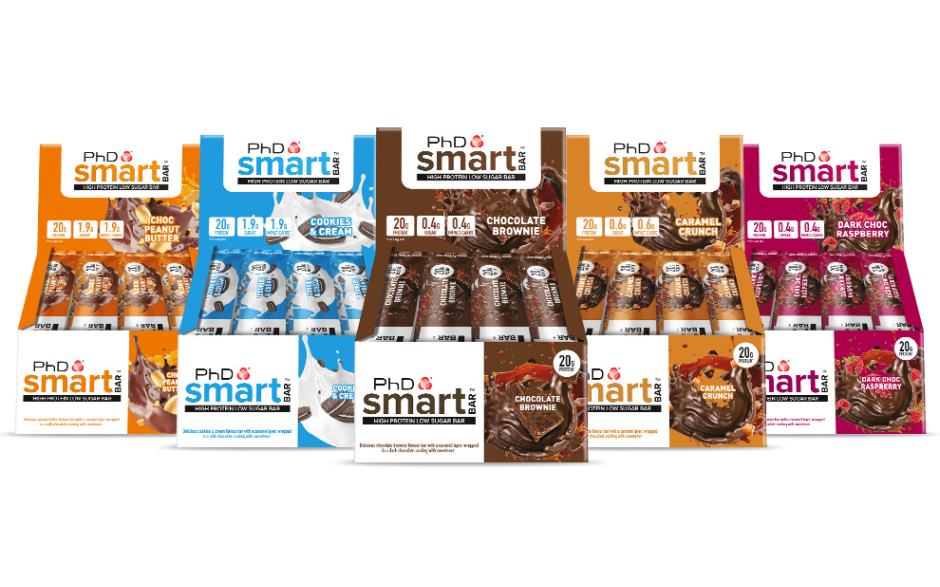 PhD Smart Bar Proteinriegel 12x64g