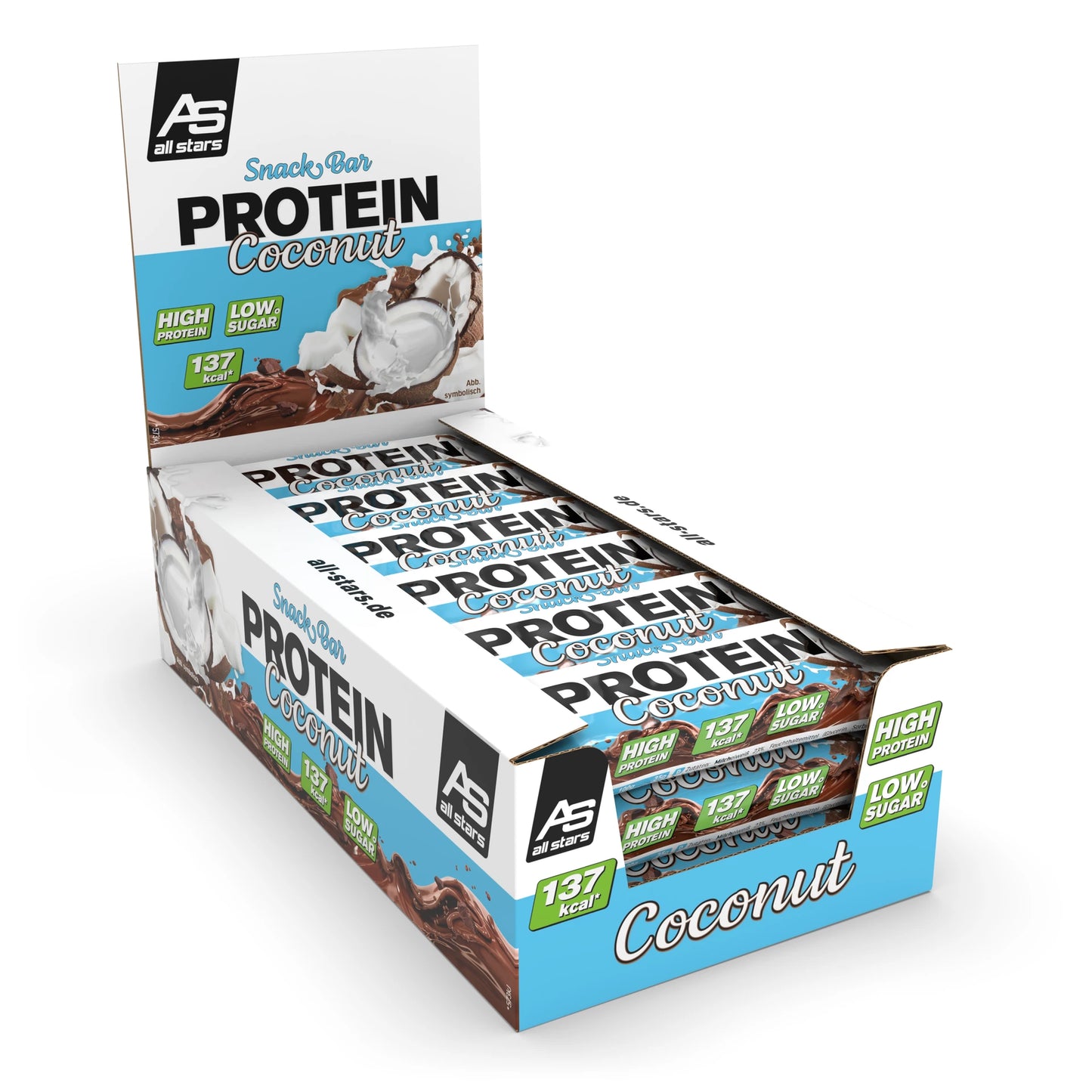 ALL STARS Protein Snack Bar - Proteinriegel Box (18x35g)