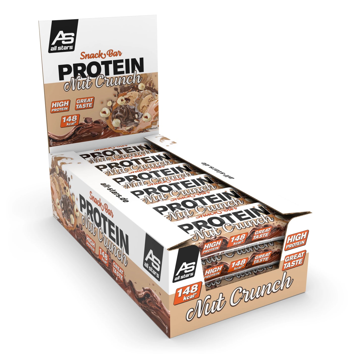 ALL STARS Protein Snack Bar - Proteinriegel Box (18x35g)