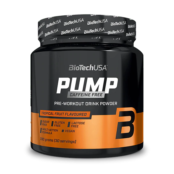 BioTech Pump Caffein Free Pre-Workout 330g