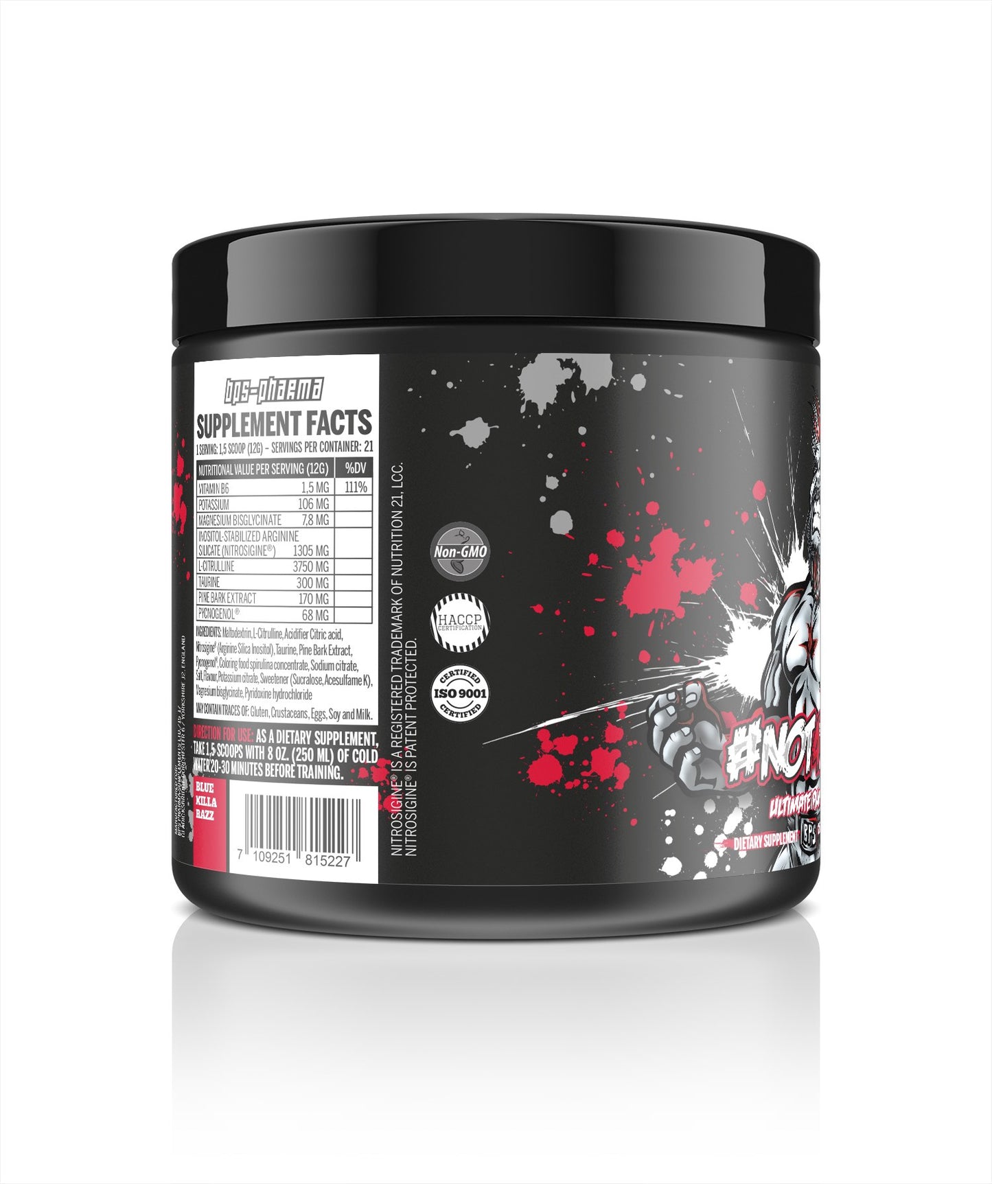 BPS Pharma NOT4PUSSY Ultimate Pump Booster 250g