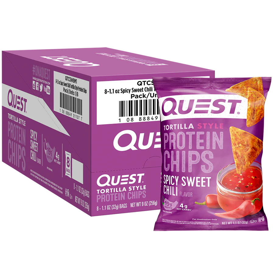 Quest Nutrition Protein Tortilla Chips 8x32g