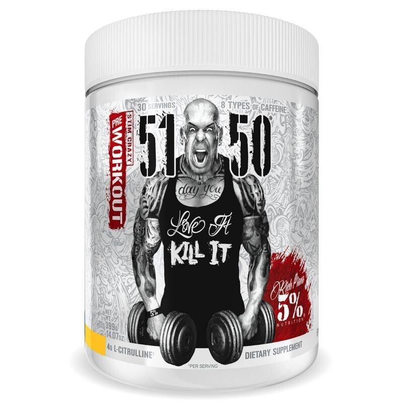 Rich Piana 5%Nutrition 5150 High Stimulant Pre-Workout 375g