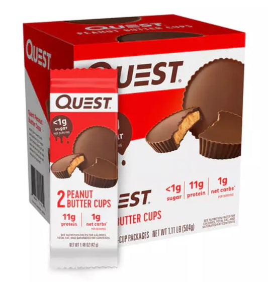 Quest Nutrition Peanut Butter Cups 12x42g