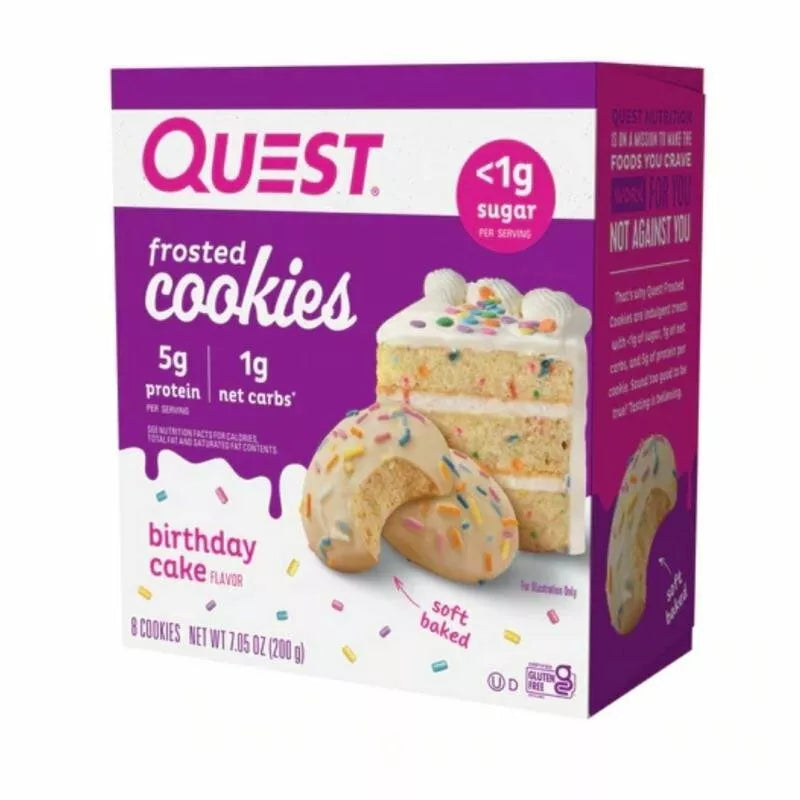 Quest Nutrition Protein Frosted Cookies 8x25g