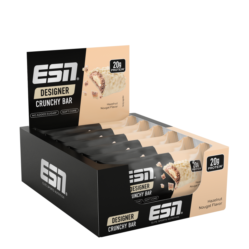 ESN Designer Bar Crunchy Proteinriegel 12x60g Box