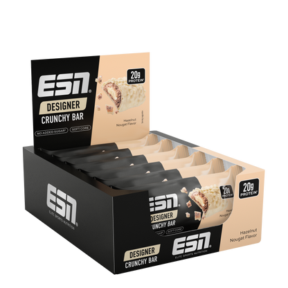 ESN Designer Bar Crunchy Proteinriegel 12x60g Box