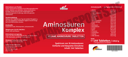 Steiner Aminosäuren Komplex Tabletten