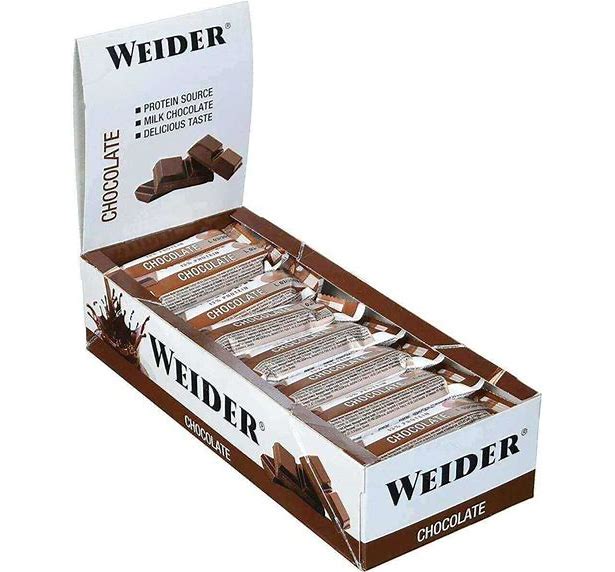 Weider Fitness Bar Proteinriegel Box (24x35g)