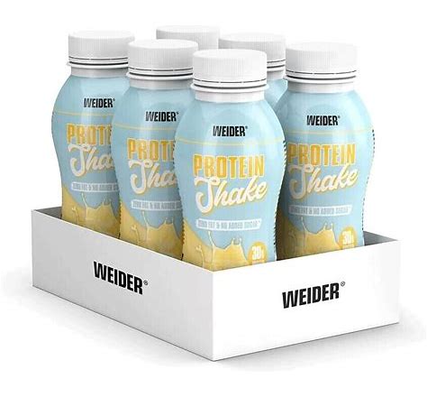 Weider Protein Shake (6x330 ml) RTD inkl. Pfand