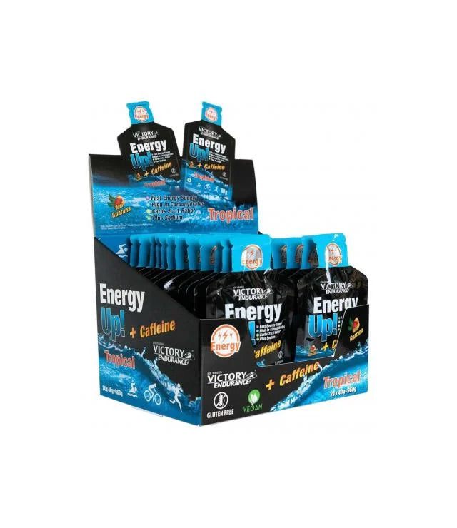 Weider Victory Endurance Energy Up Gel + Caffeine 24x40g