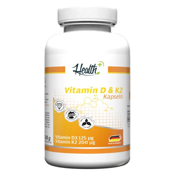 Zec+ Health+ Vitamin D3 & K2 90 Kapseln