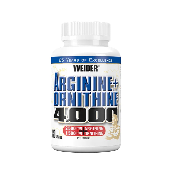 Weider Arginine + Ornithine 4000 180 Kapseln